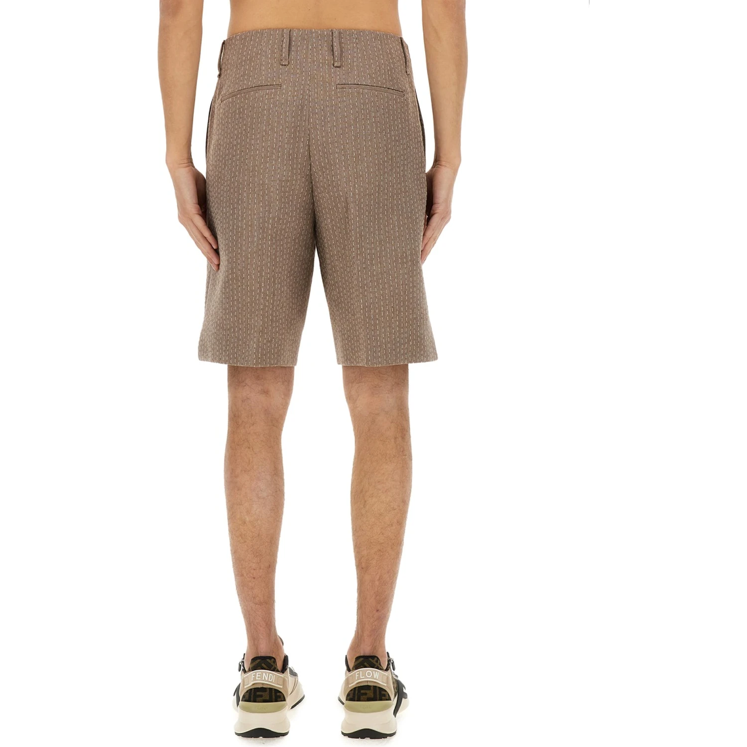JACQUARD BERMUDA SHORTS