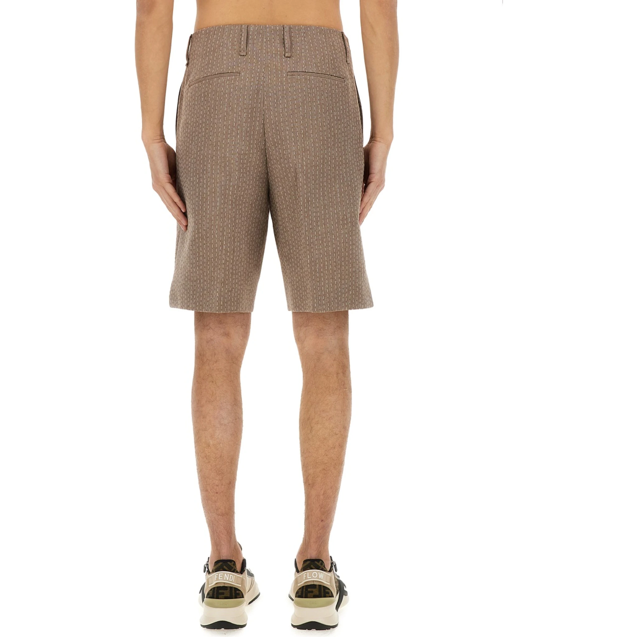 JACQUARD BERMUDA SHORTS
