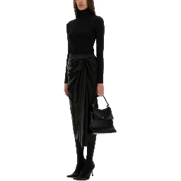 DRAPED SKIRT