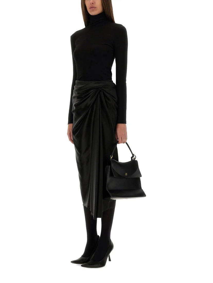 DRAPED SKIRT