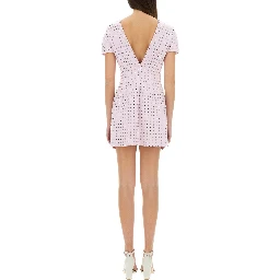 MINI DRESS WITH RHINESTONES