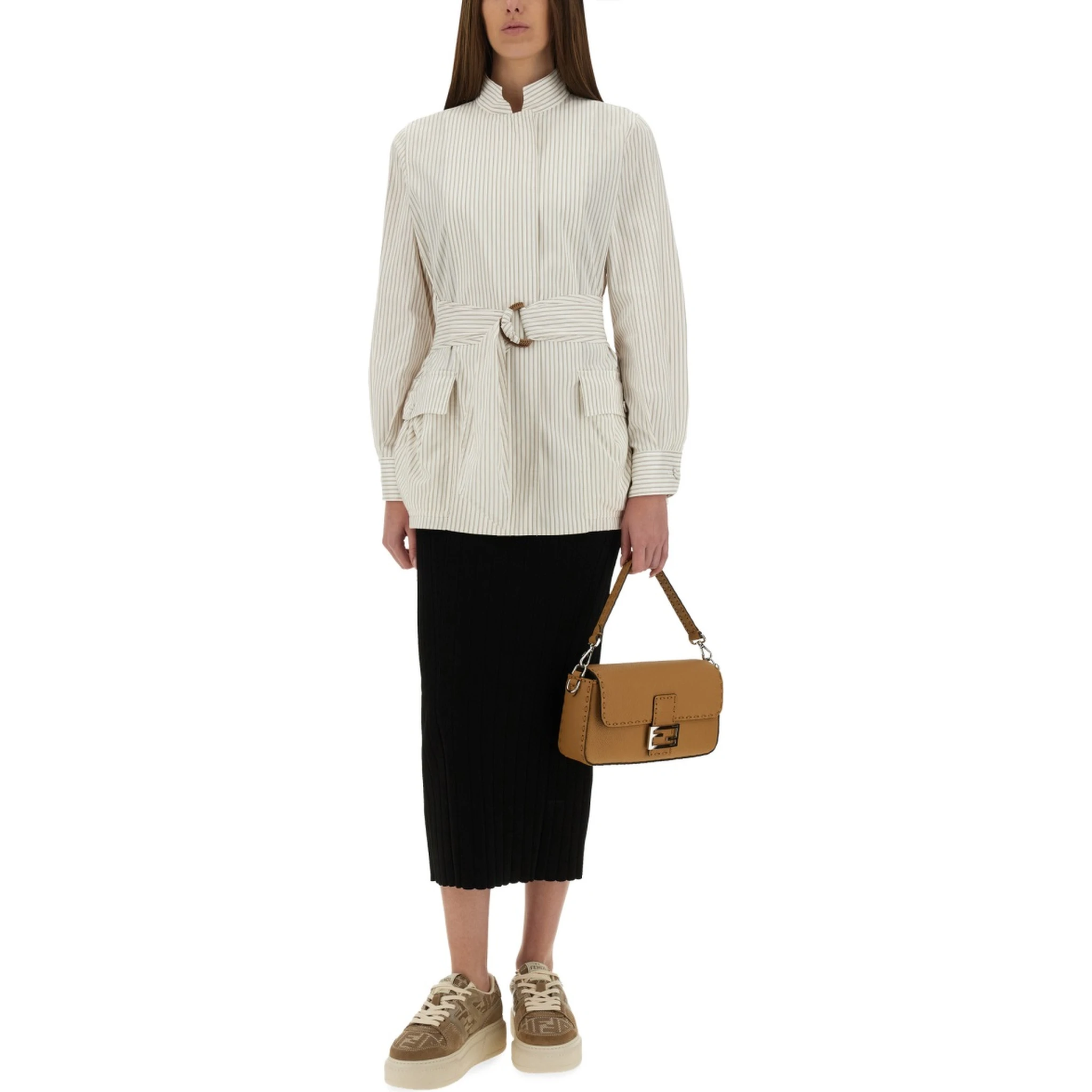 COTTON AND SILK BLOUSON