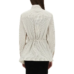 COTTON AND SILK BLOUSON