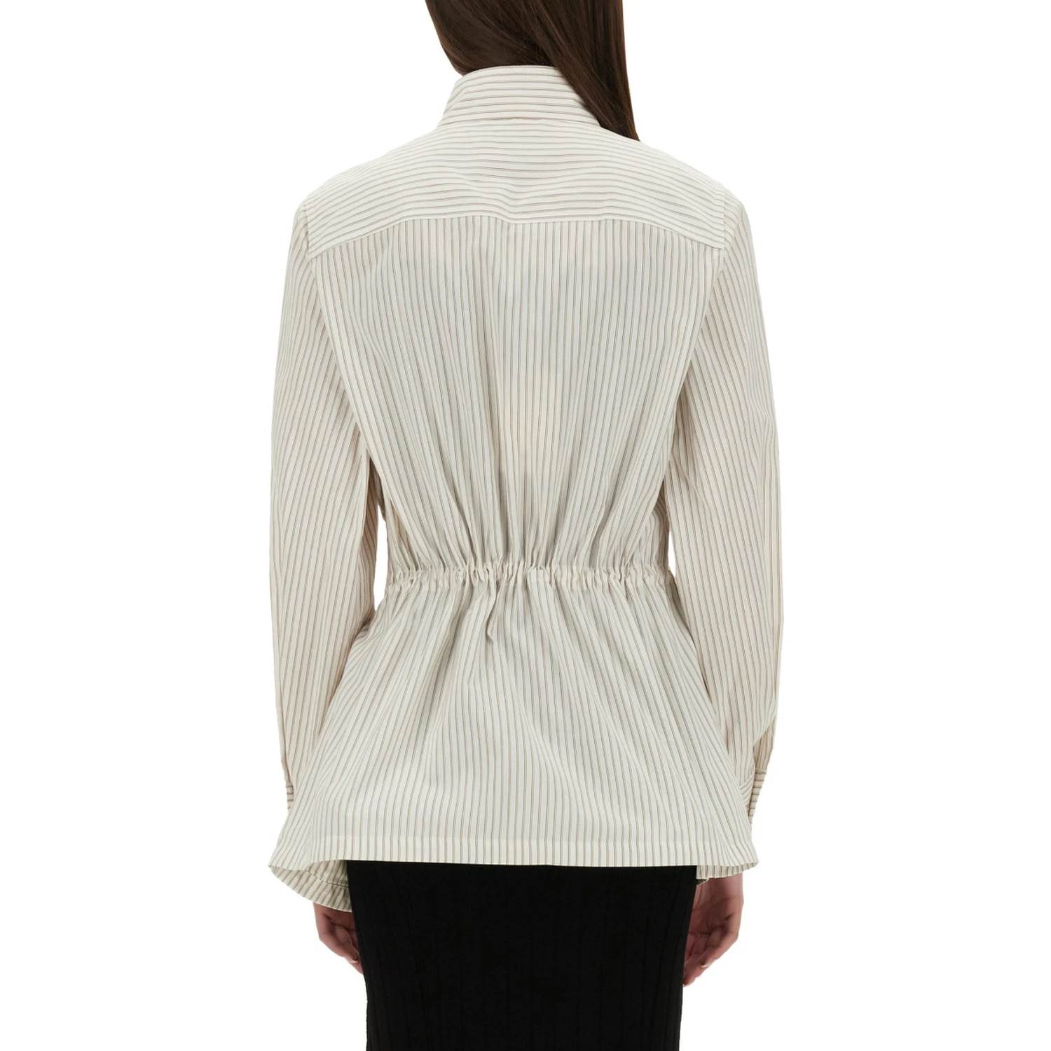 COTTON AND SILK BLOUSON