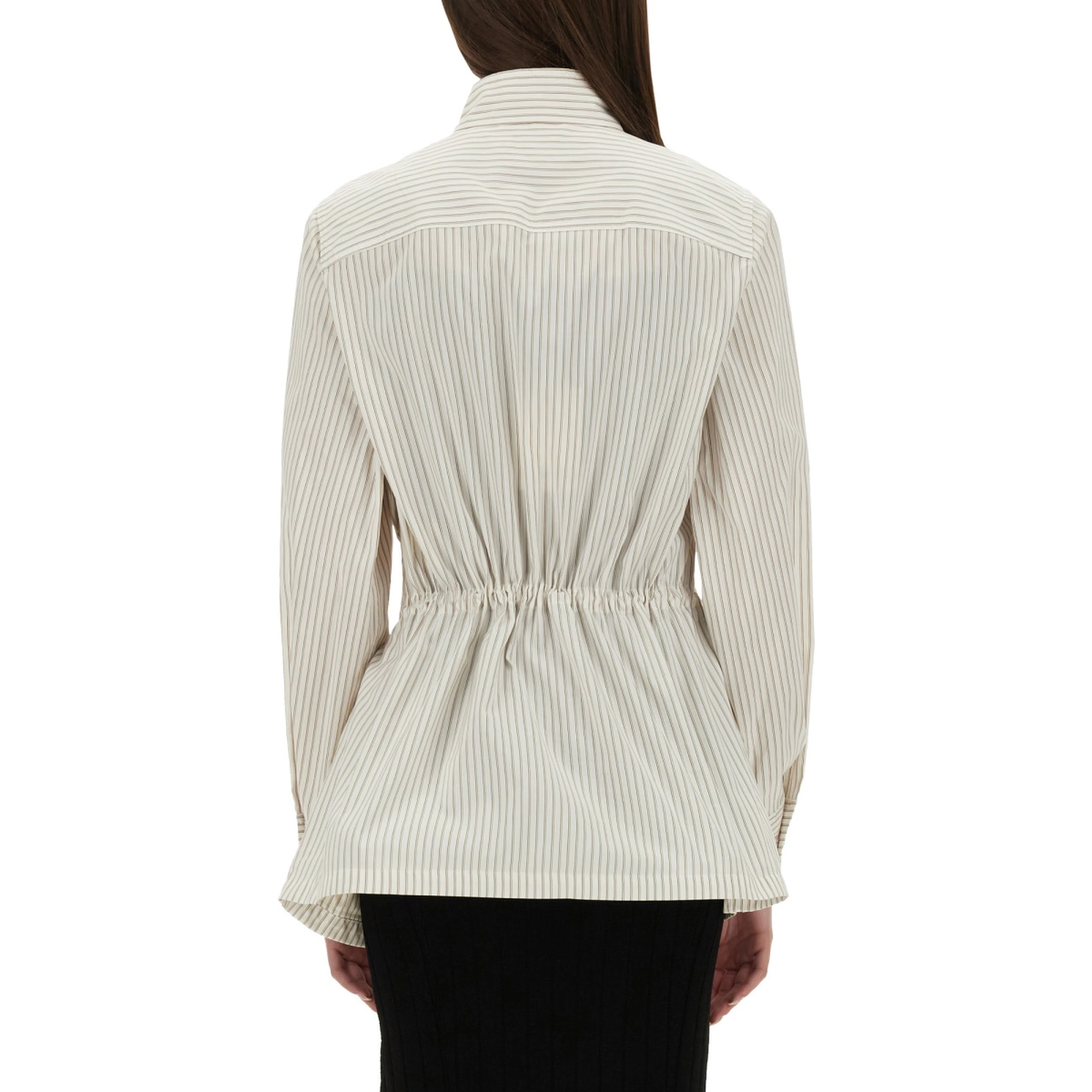 COTTON AND SILK BLOUSON