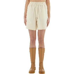 COTTON FLEECE SHORTS
