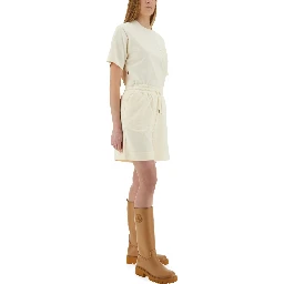 COTTON FLEECE SHORTS
