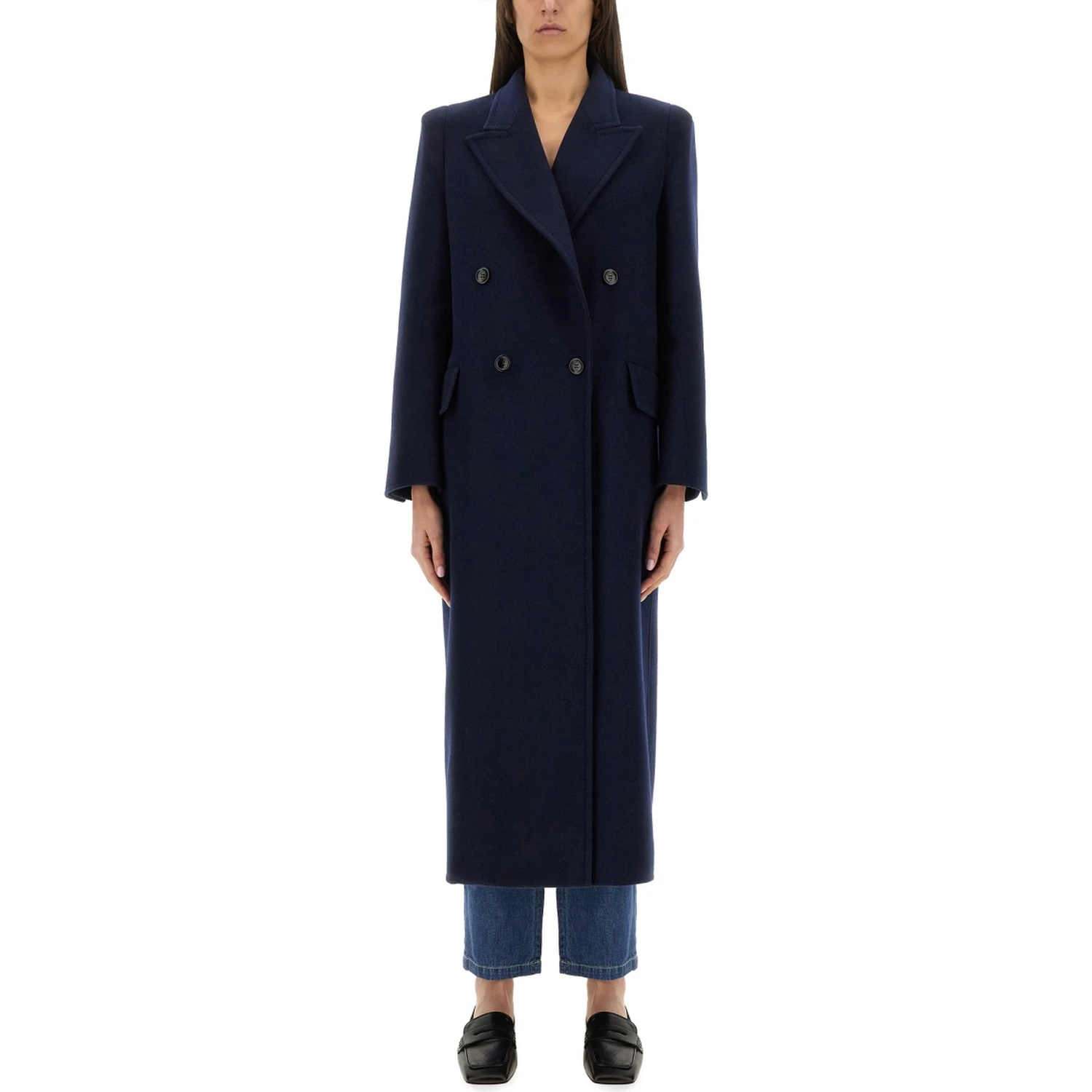 DOUBLE-BREASTED COAT "ALBANIA1234"