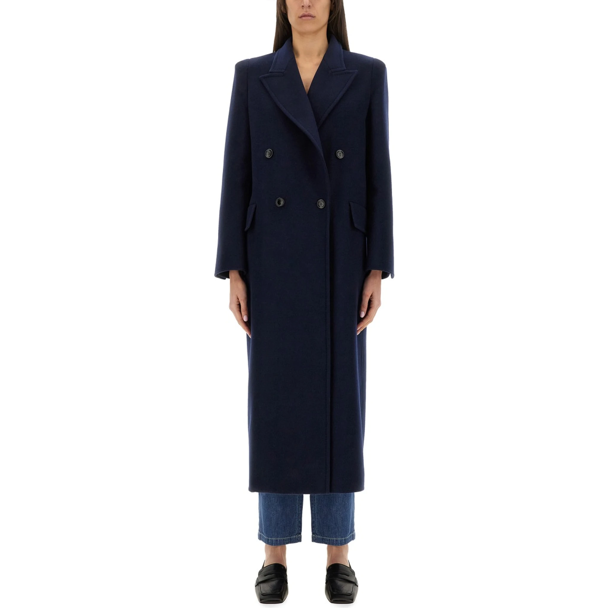 DOUBLE-BREASTED COAT "ALBANIA1234"