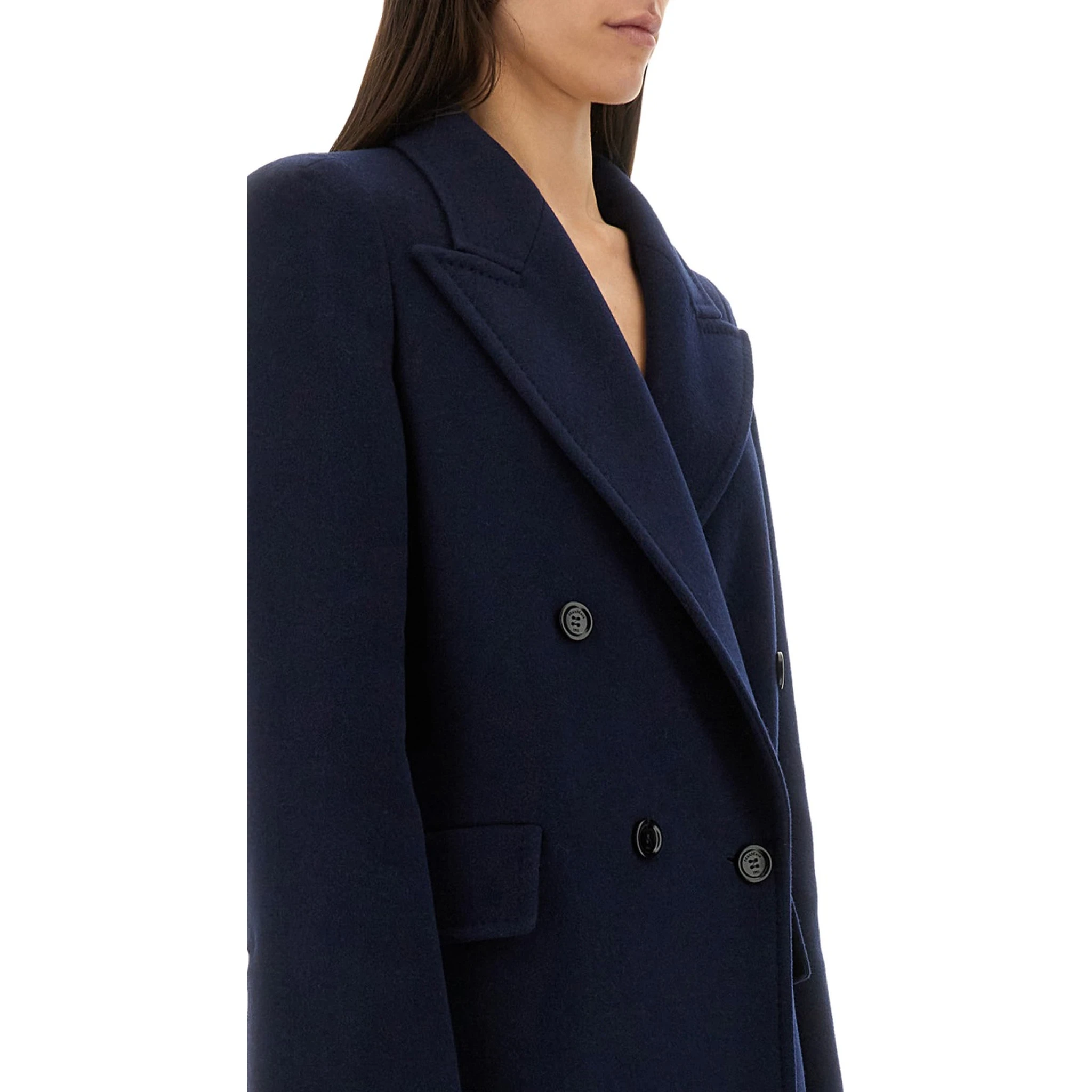 DOUBLE-BREASTED COAT "ALBANIA1234"