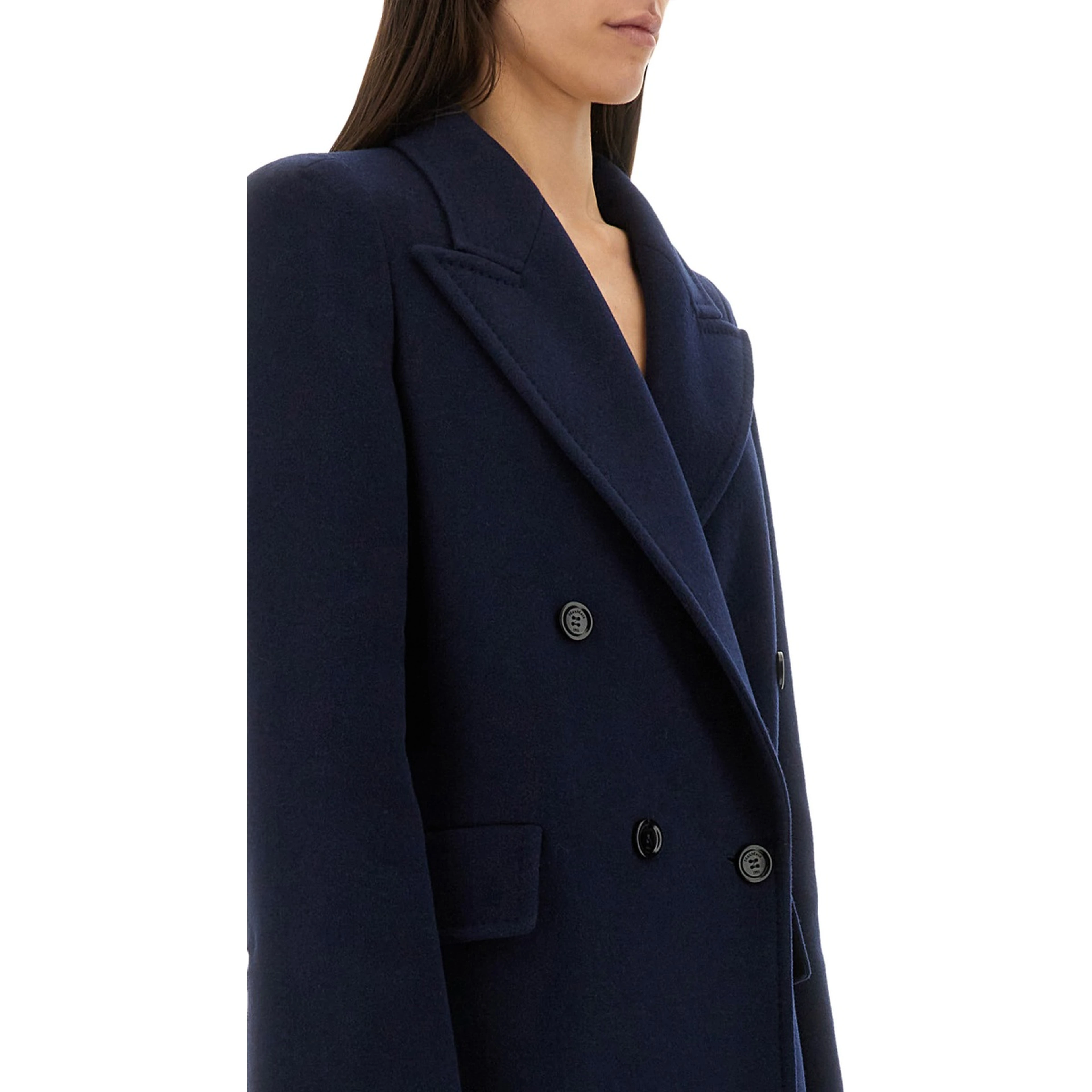 DOUBLE-BREASTED COAT "ALBANIA1234"