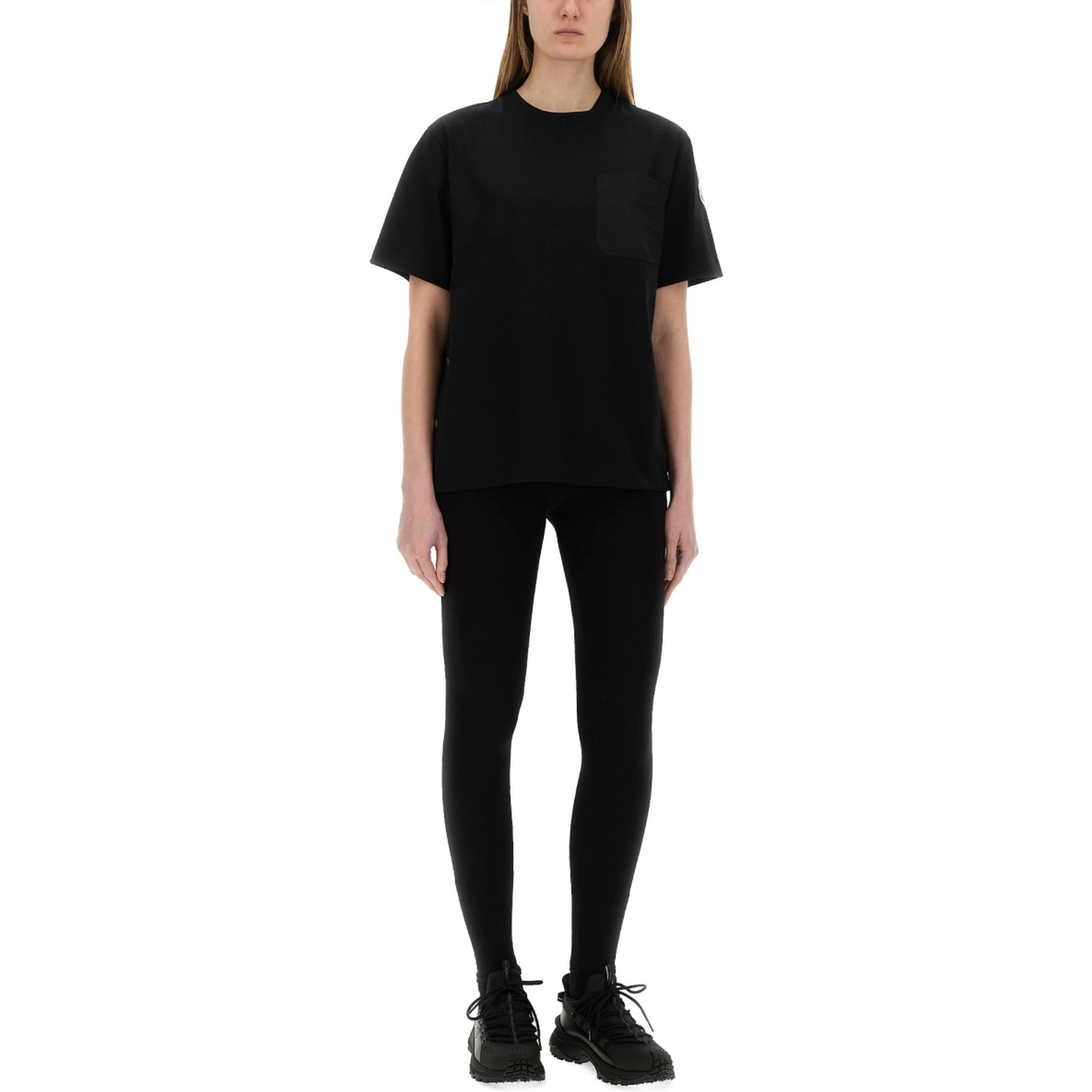 T-SHIRT WITH SIDE BUTTONS