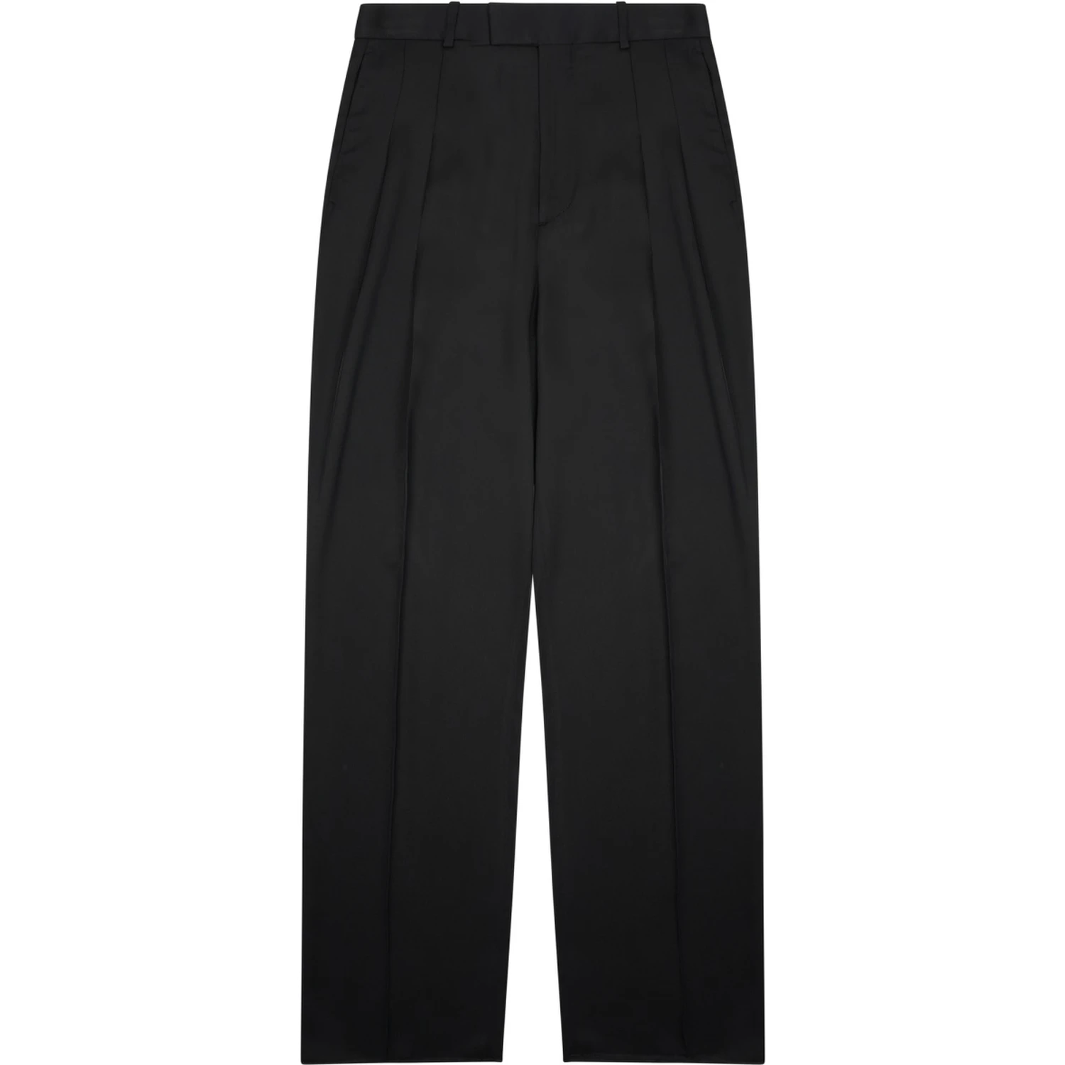 SILK BLEND TAILORED PANTS