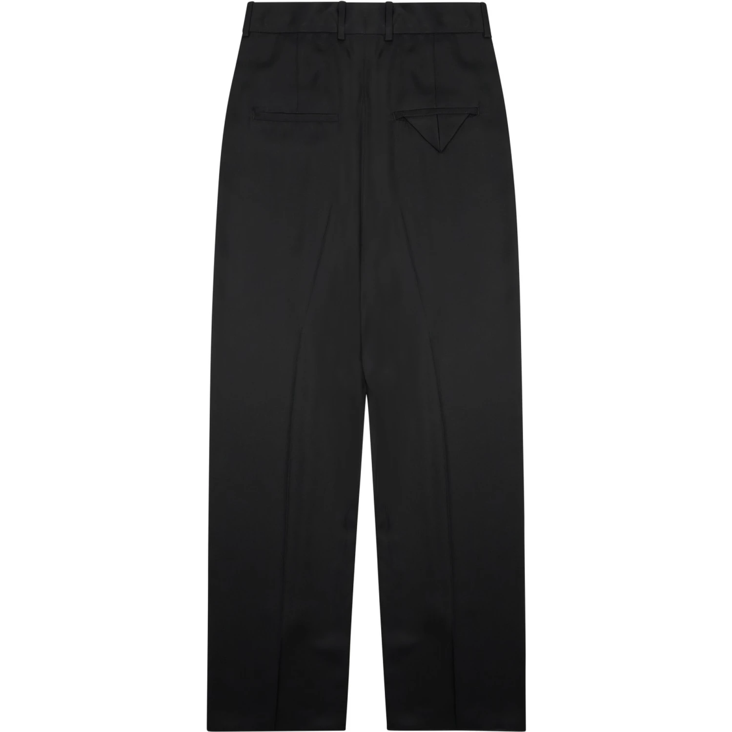 SILK BLEND TAILORED PANTS