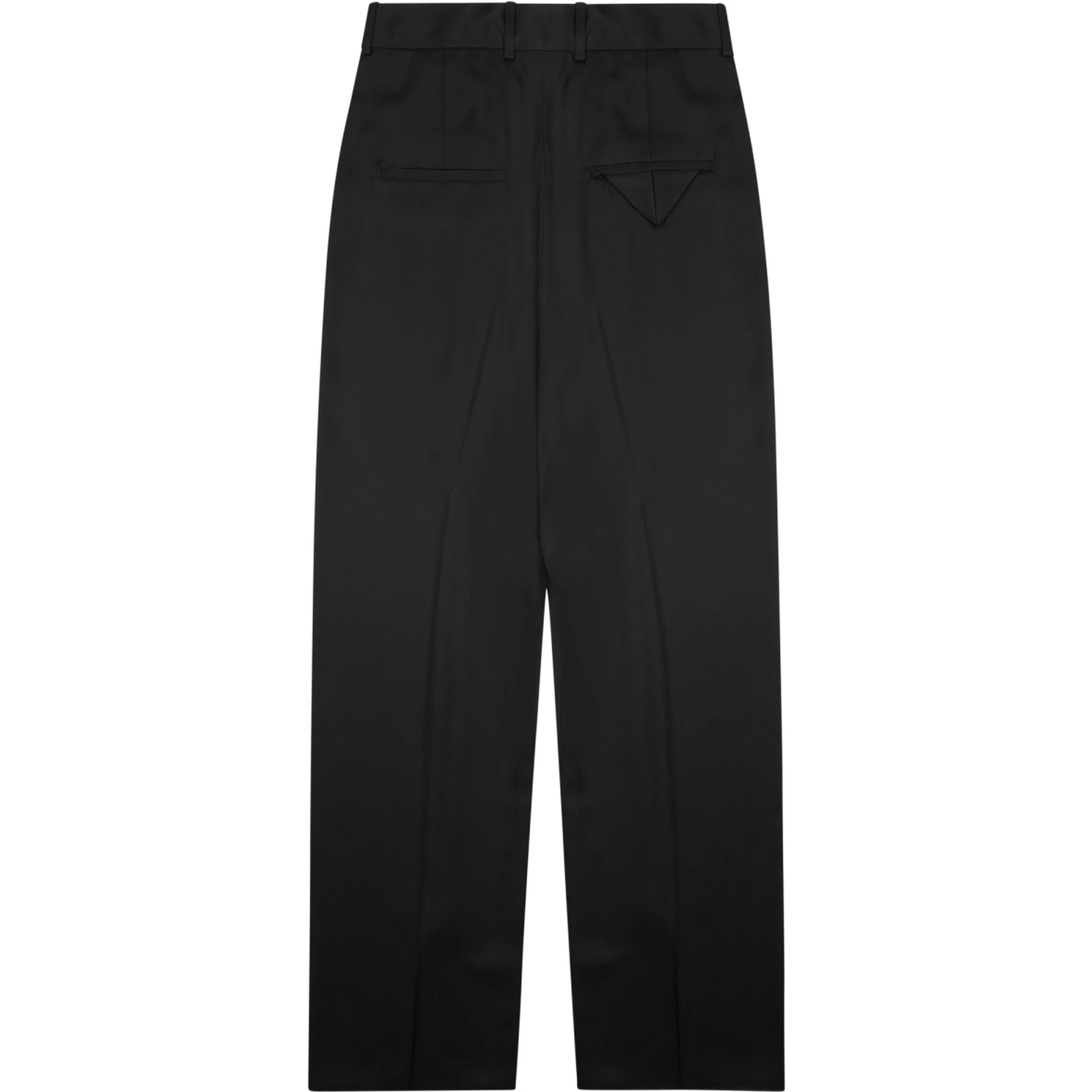 SILK BLEND TAILORED PANTS