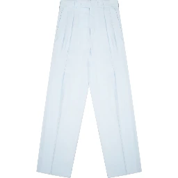 SILK BLEND TAILORED PANTS