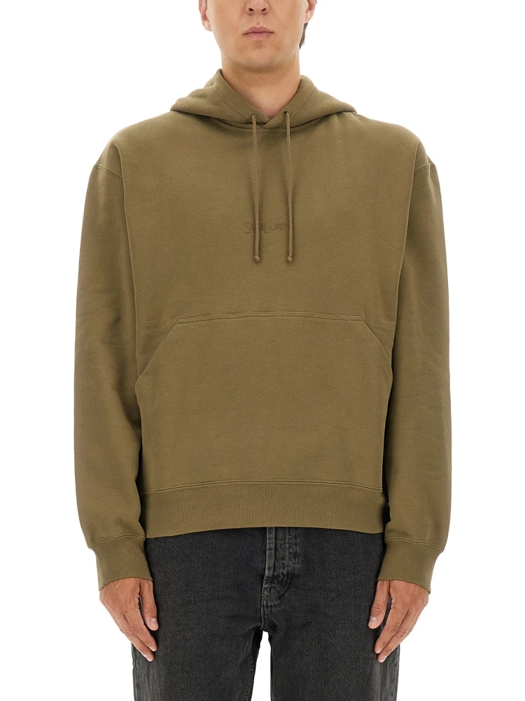 HOODED SWEATSHIRT WITH LOGO