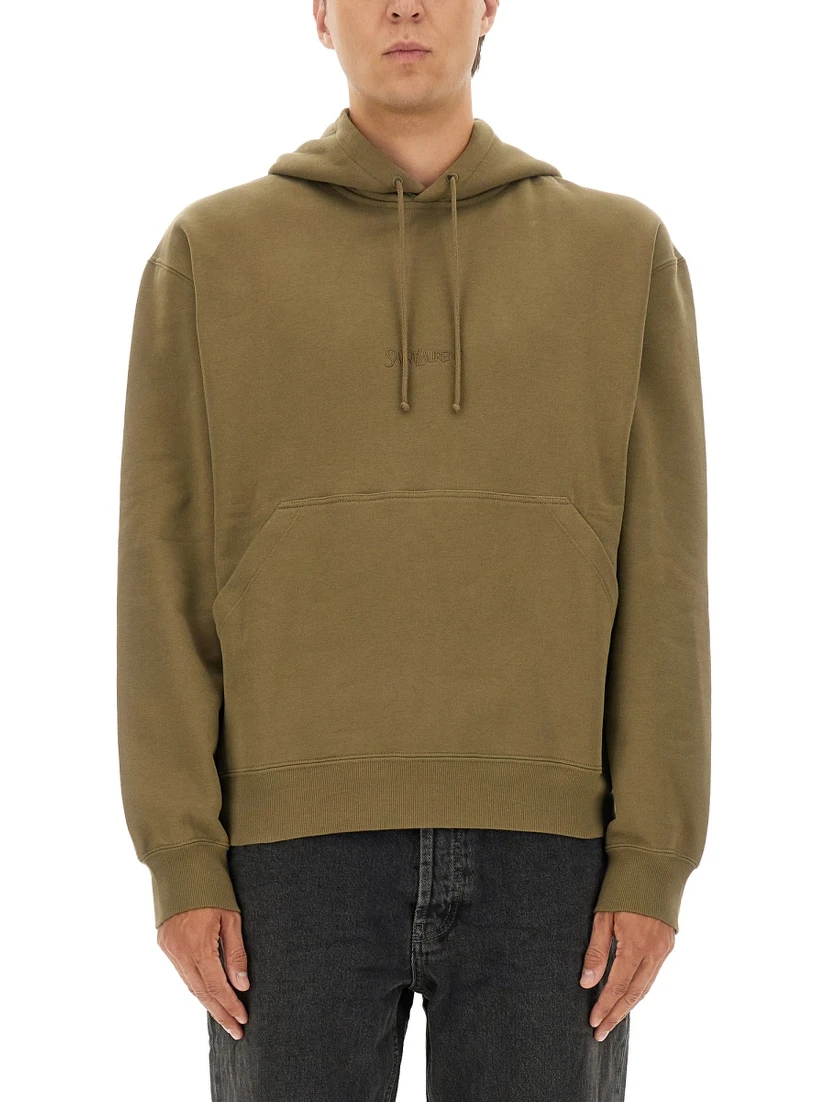 HOODED SWEATSHIRT WITH LOGO