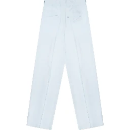 SILK BLEND TAILORED PANTS