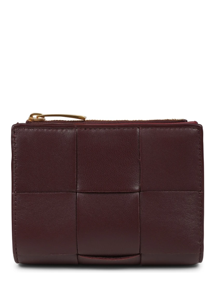 BI-FOLD WALLET WITH ZIPPER SMALL