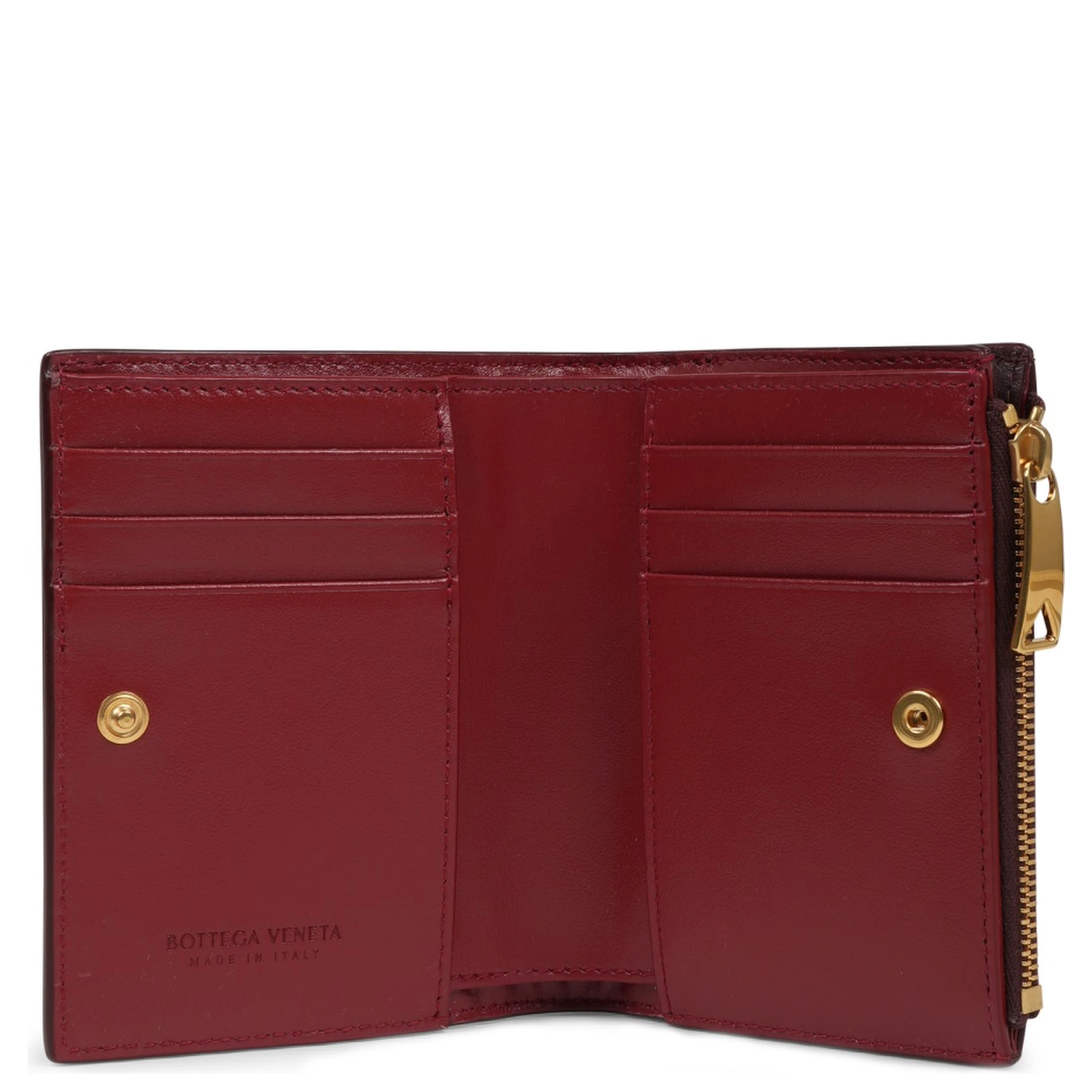BI-FOLD WALLET WITH ZIPPER SMALL