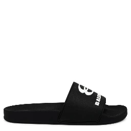 SLIP-ON SANDAL WITH LOGO
