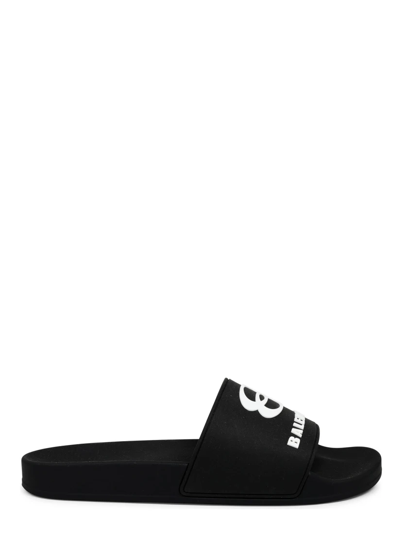 SLIP-ON SANDAL WITH LOGO