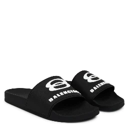 SLIP-ON SANDAL WITH LOGO