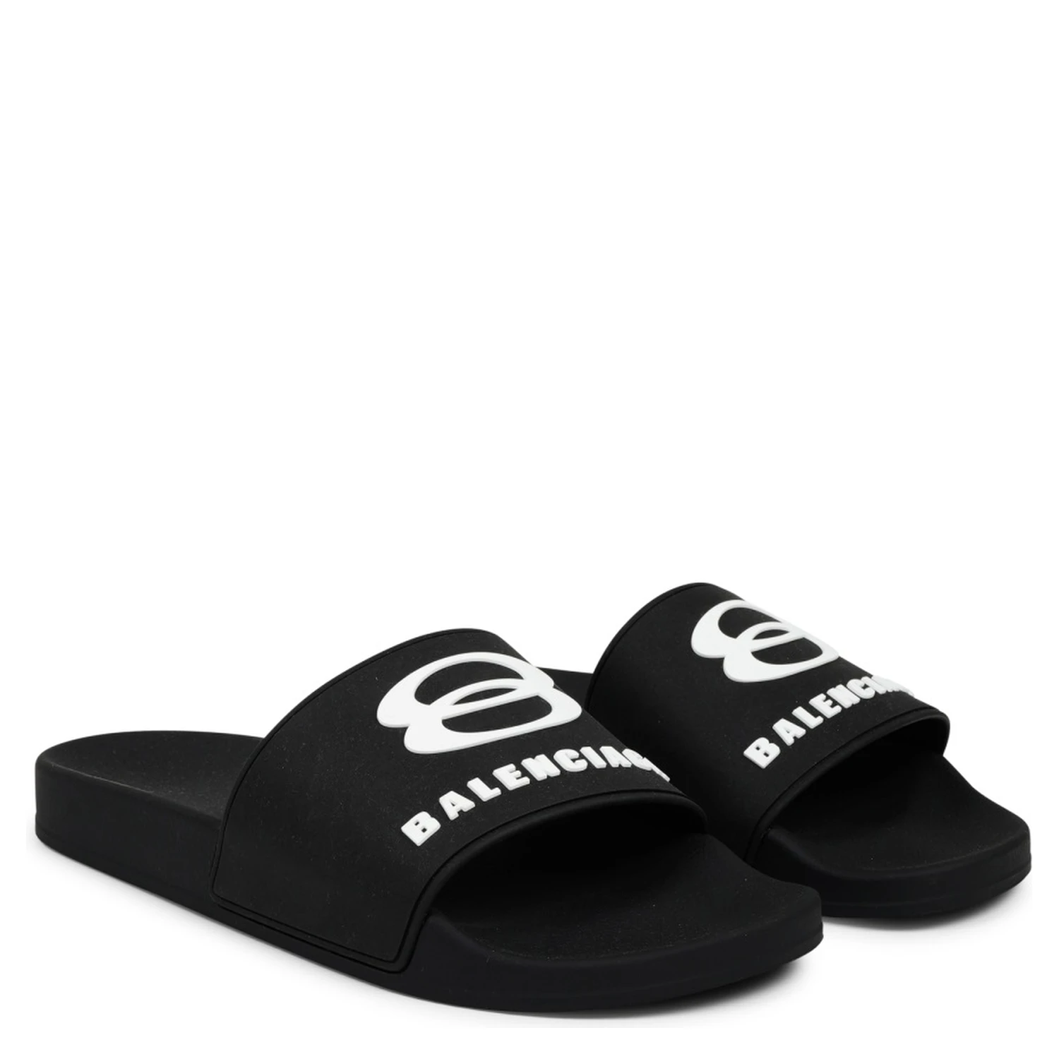 SLIP-ON SANDAL WITH LOGO