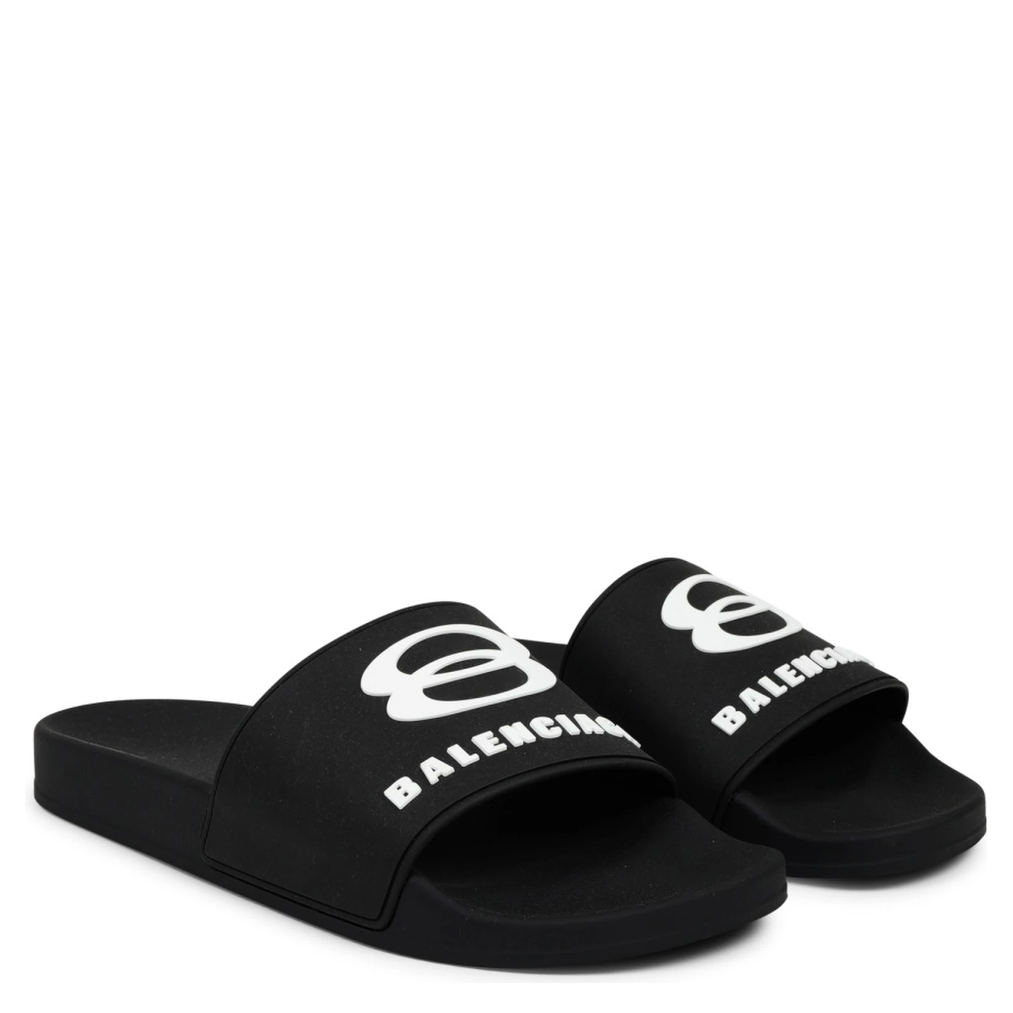 SLIP-ON SANDAL WITH LOGO
