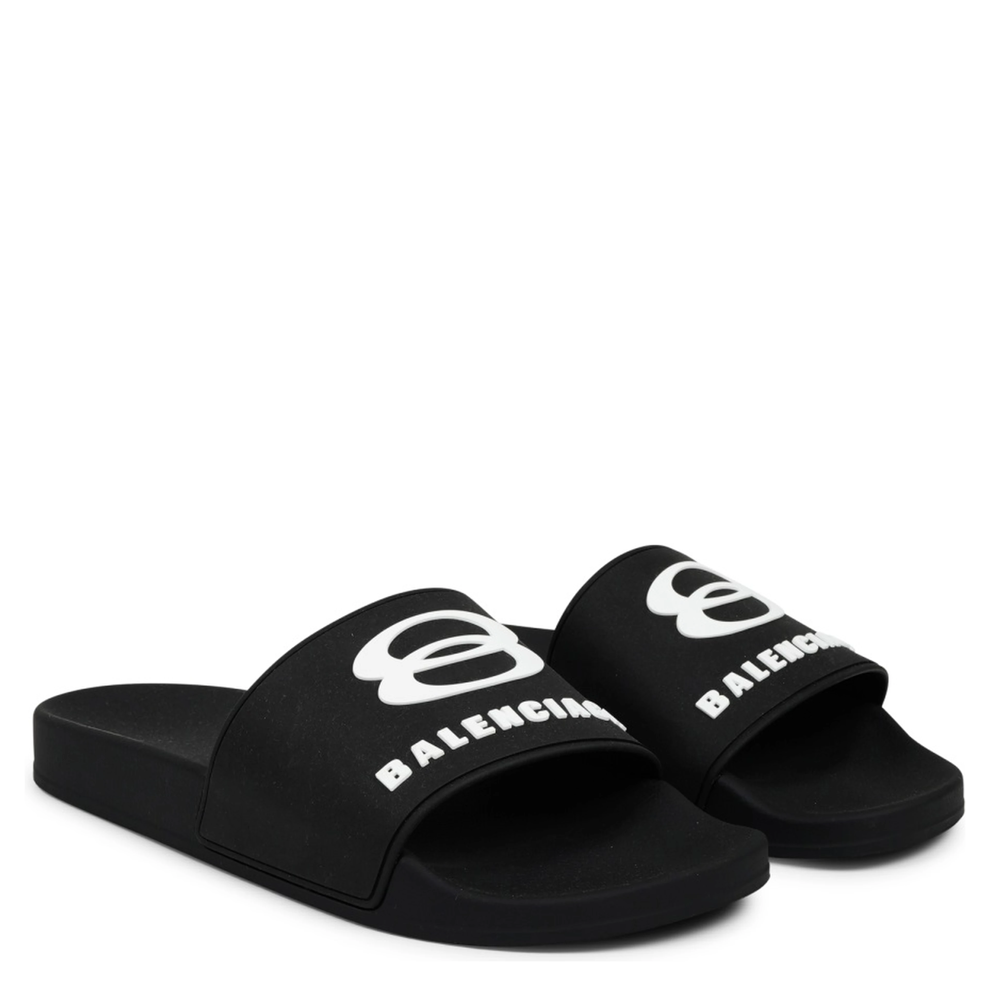 SLIP-ON SANDAL WITH LOGO