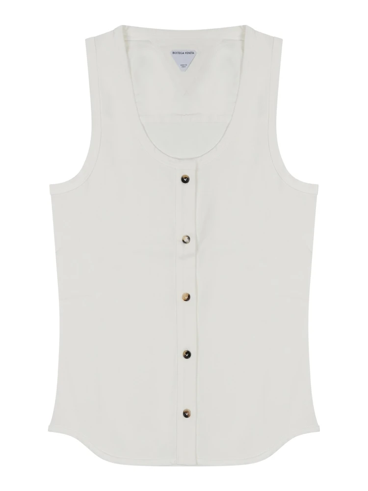 TOP WITH BUTTONS