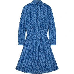 MIDI DRESS WITH PRINT