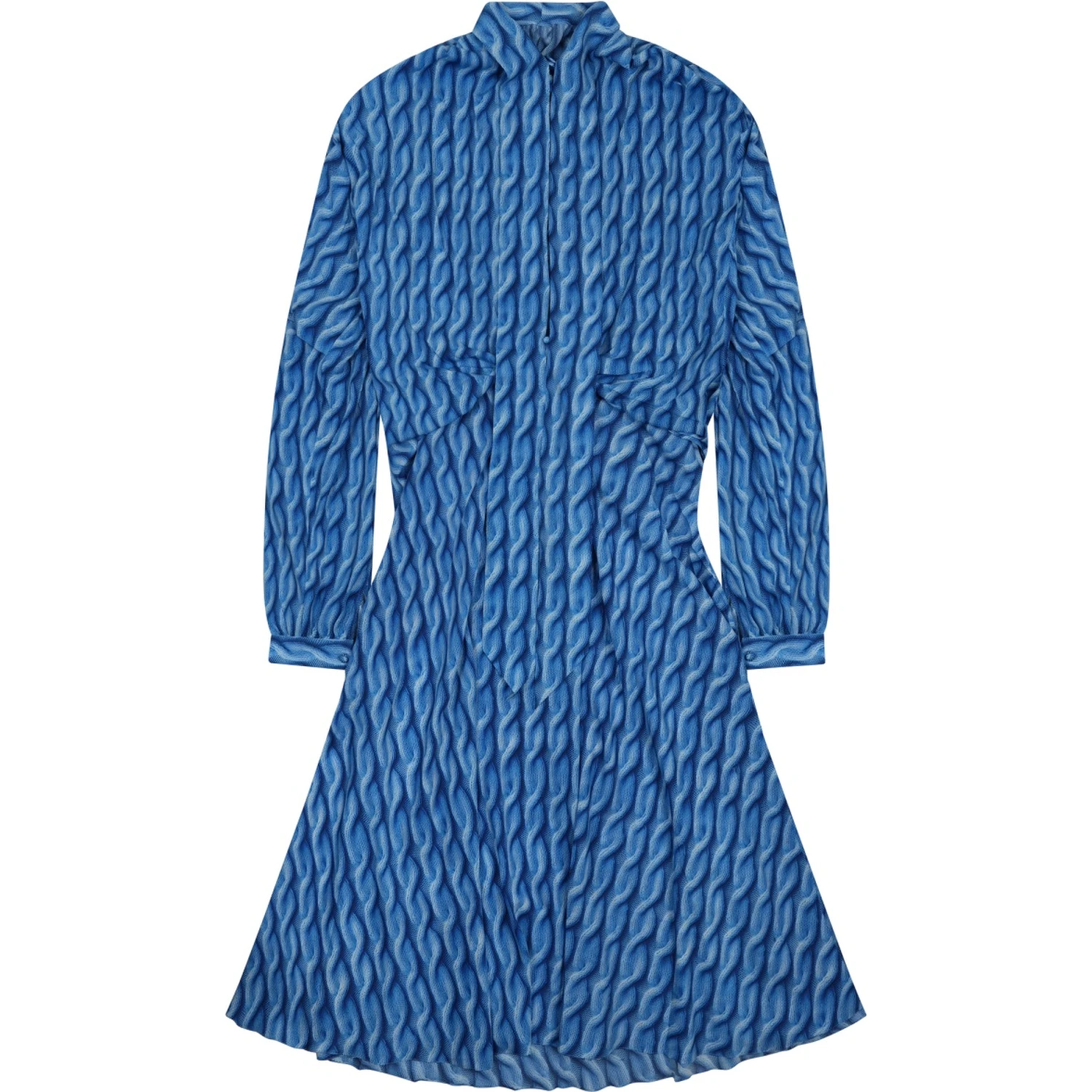 MIDI DRESS WITH PRINT