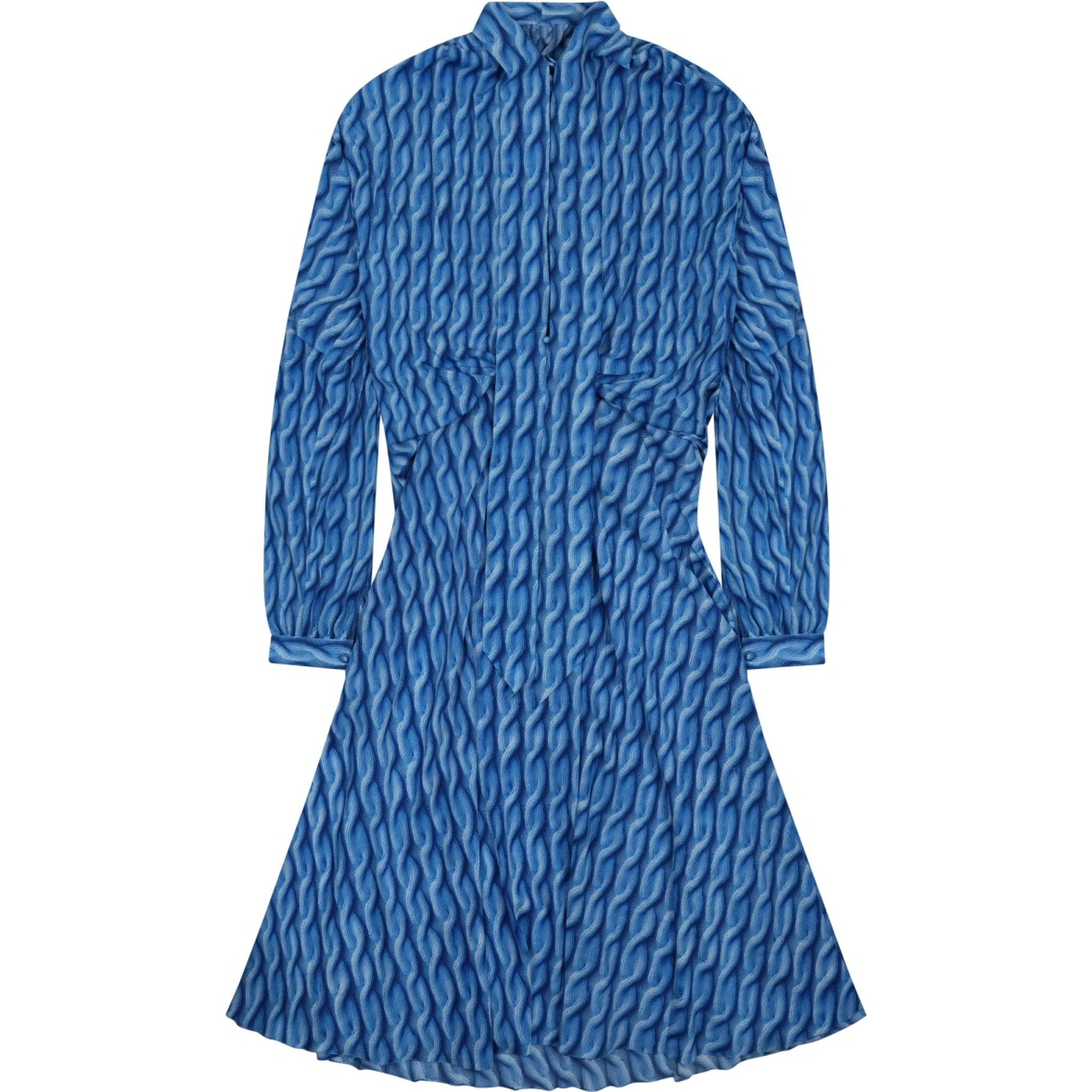 MIDI DRESS WITH PRINT