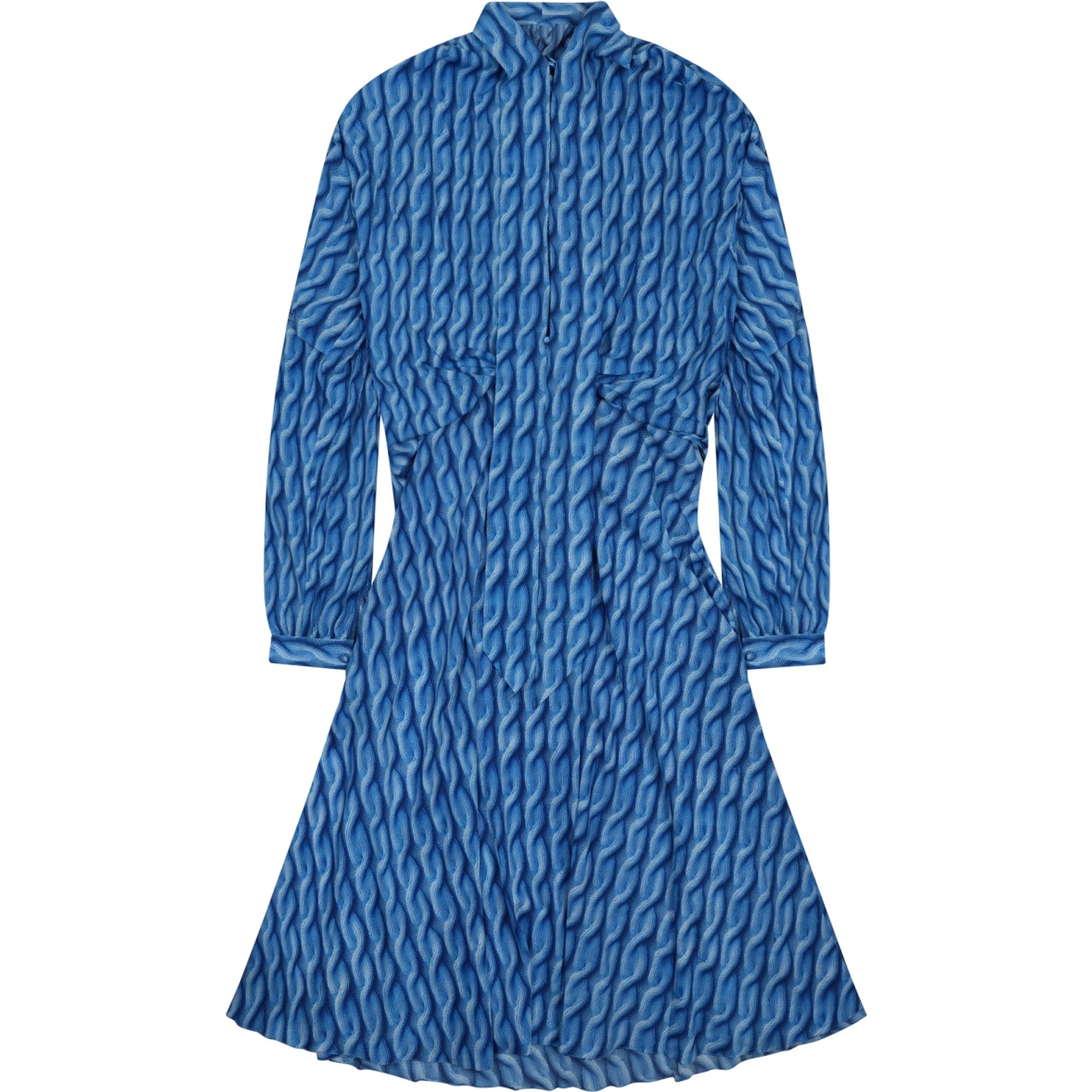 MIDI DRESS WITH PRINT