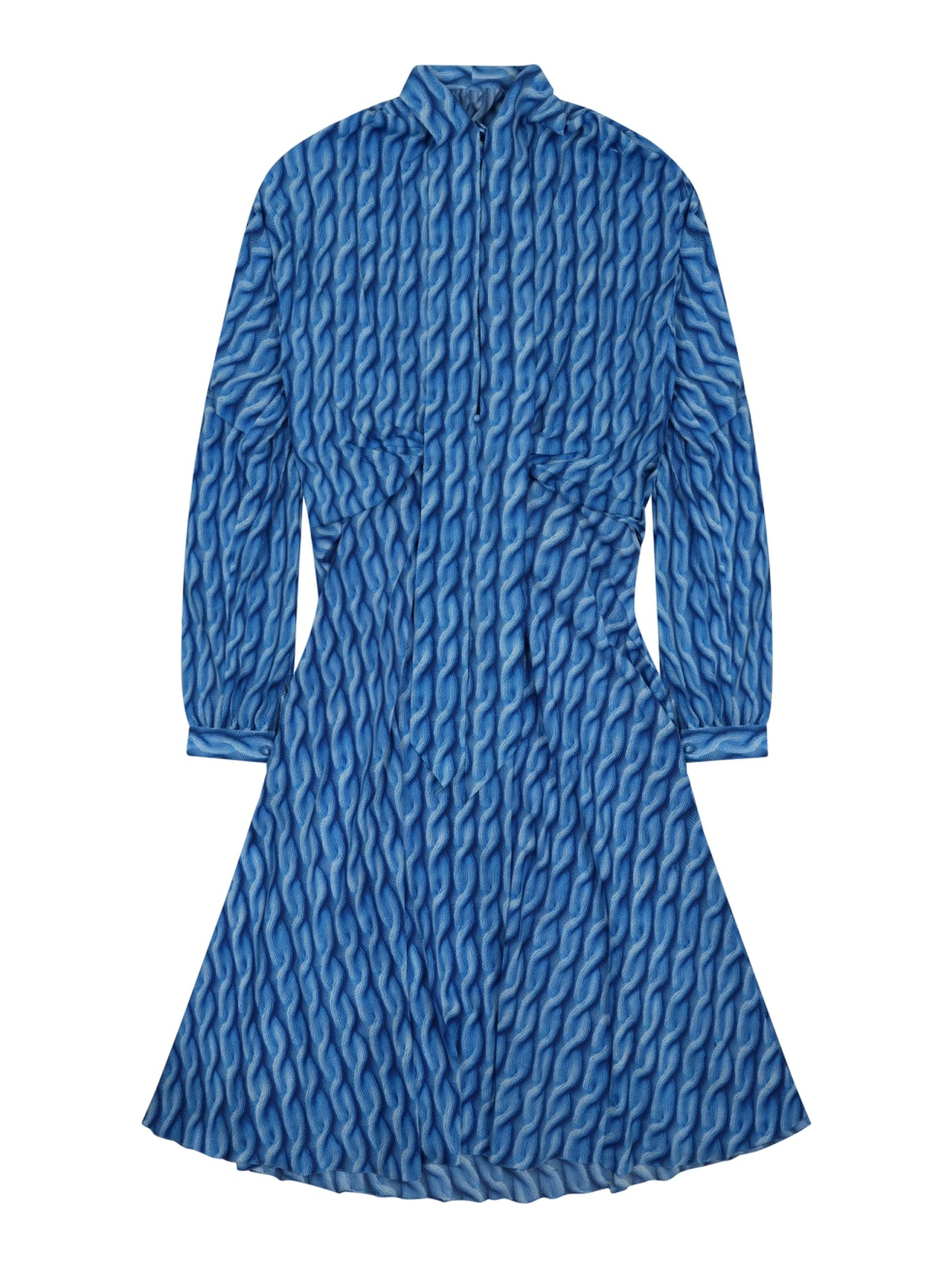 MIDI DRESS WITH PRINT