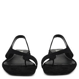 SUEDE SANDAL