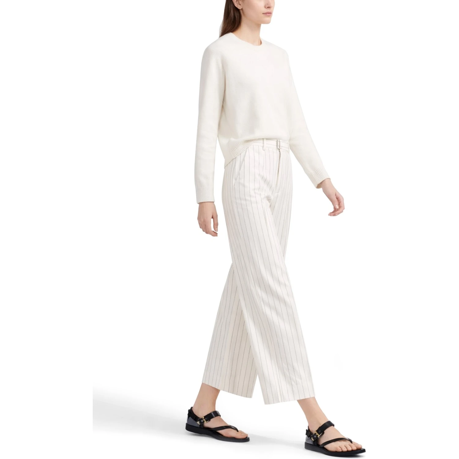 PINSTRIPE TAILORED PANTS