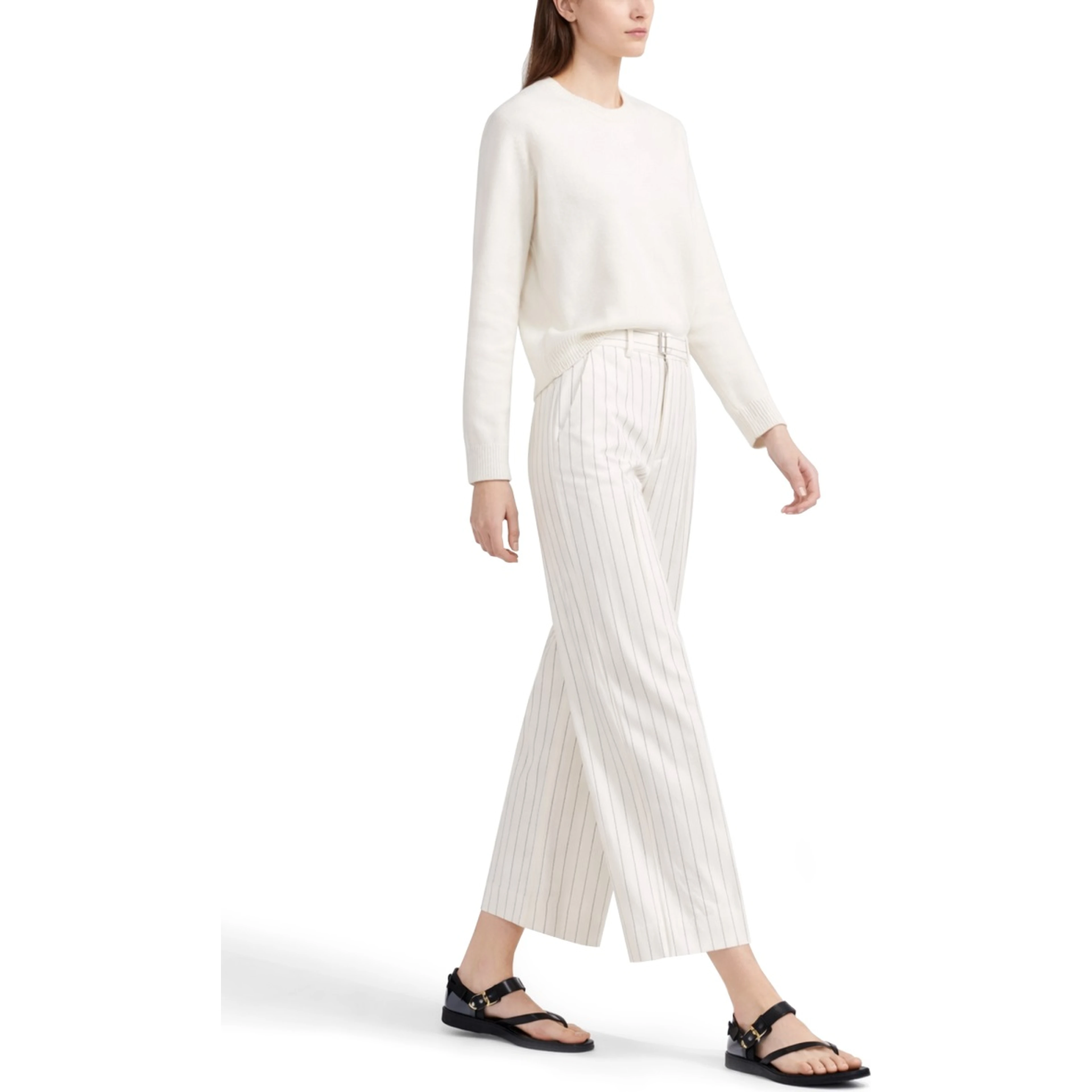 PINSTRIPE TAILORED PANTS