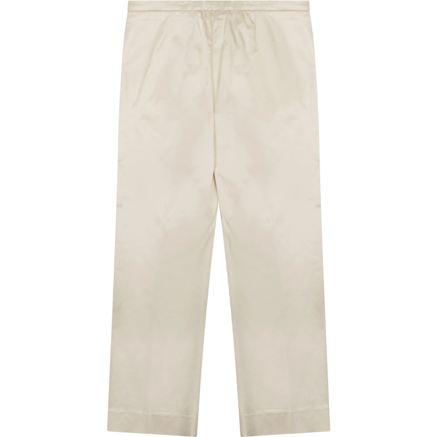 "CROPPED" STRAIGHT PANTS