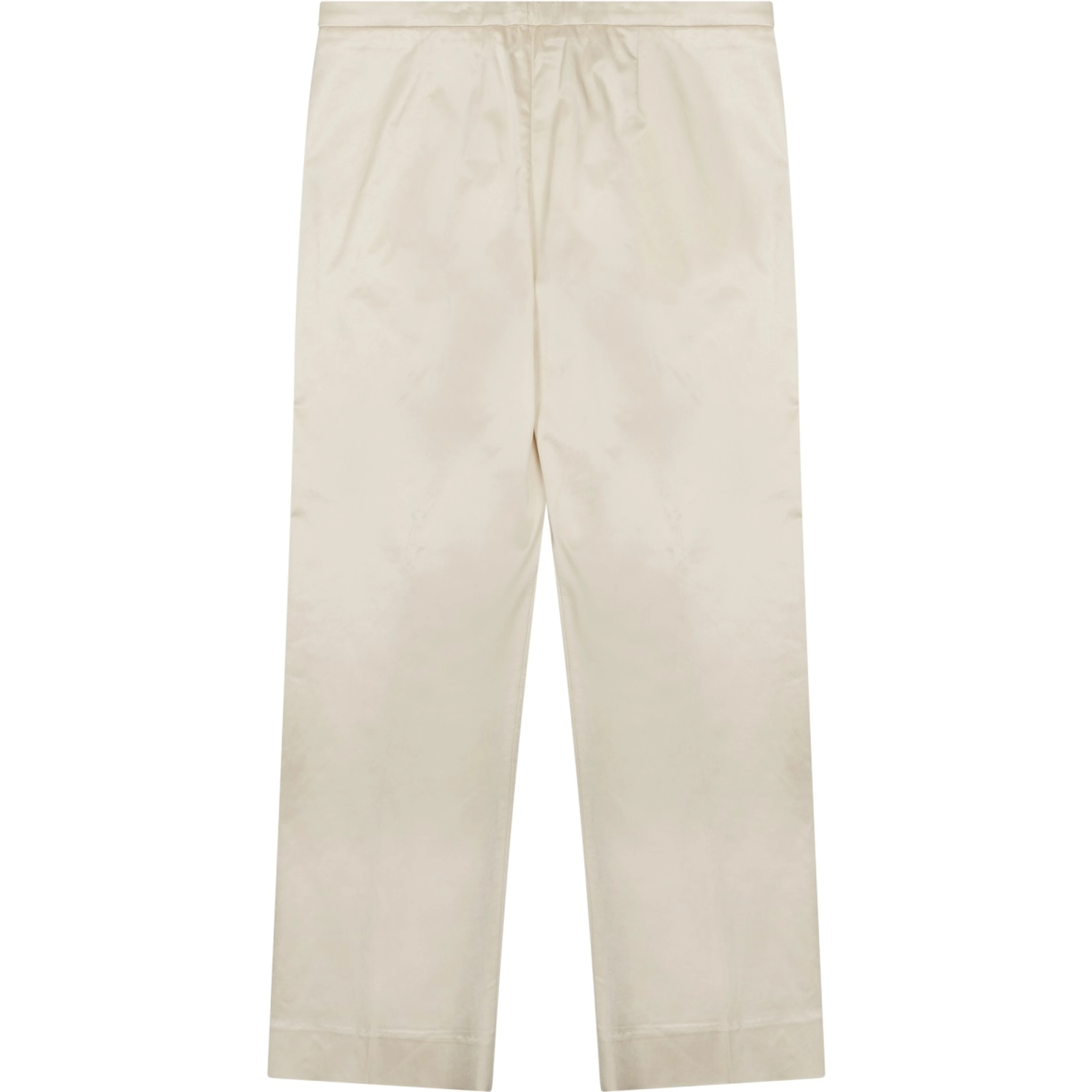 "CROPPED" STRAIGHT PANTS