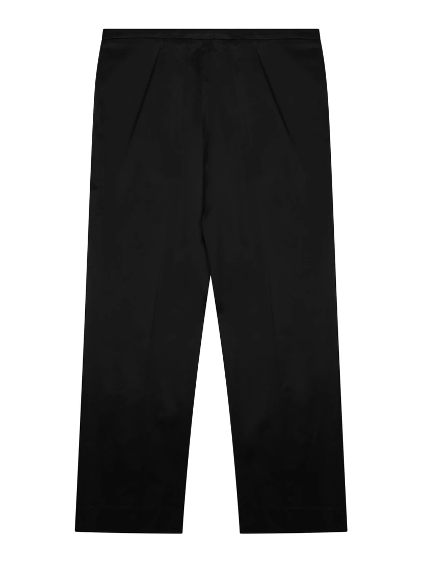 "CROPPED" STRAIGHT PANTS