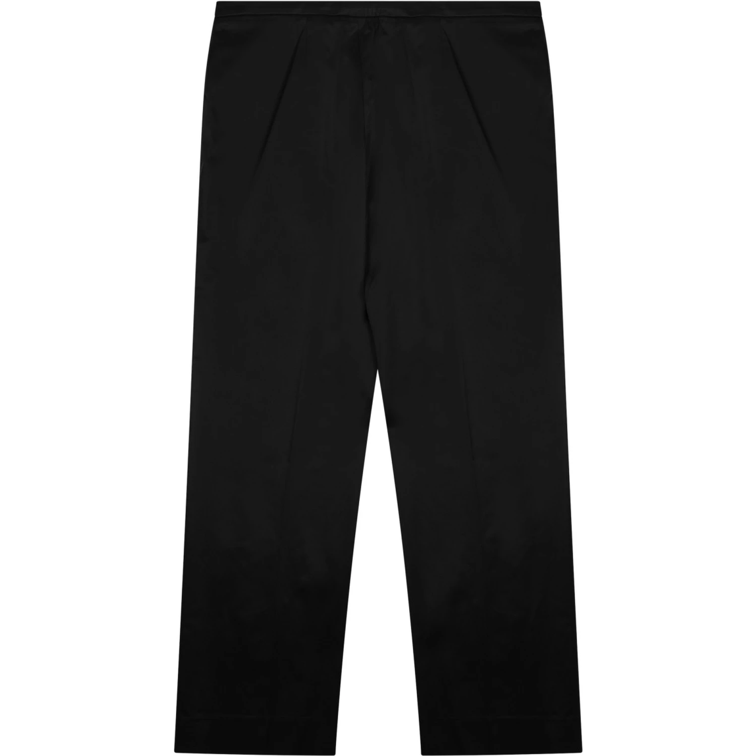 "CROPPED" STRAIGHT PANTS