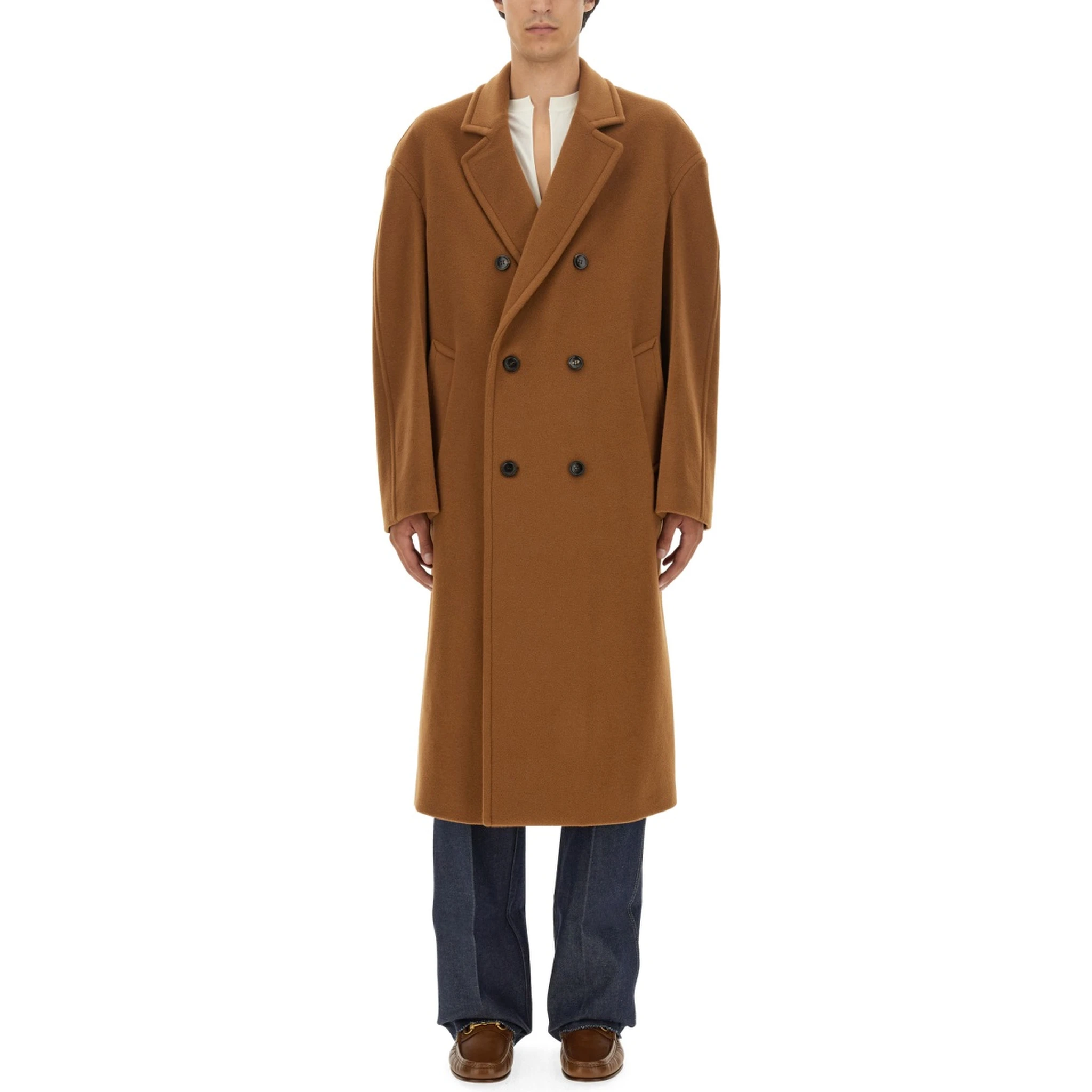 DOUBLE-BREASTED COAT