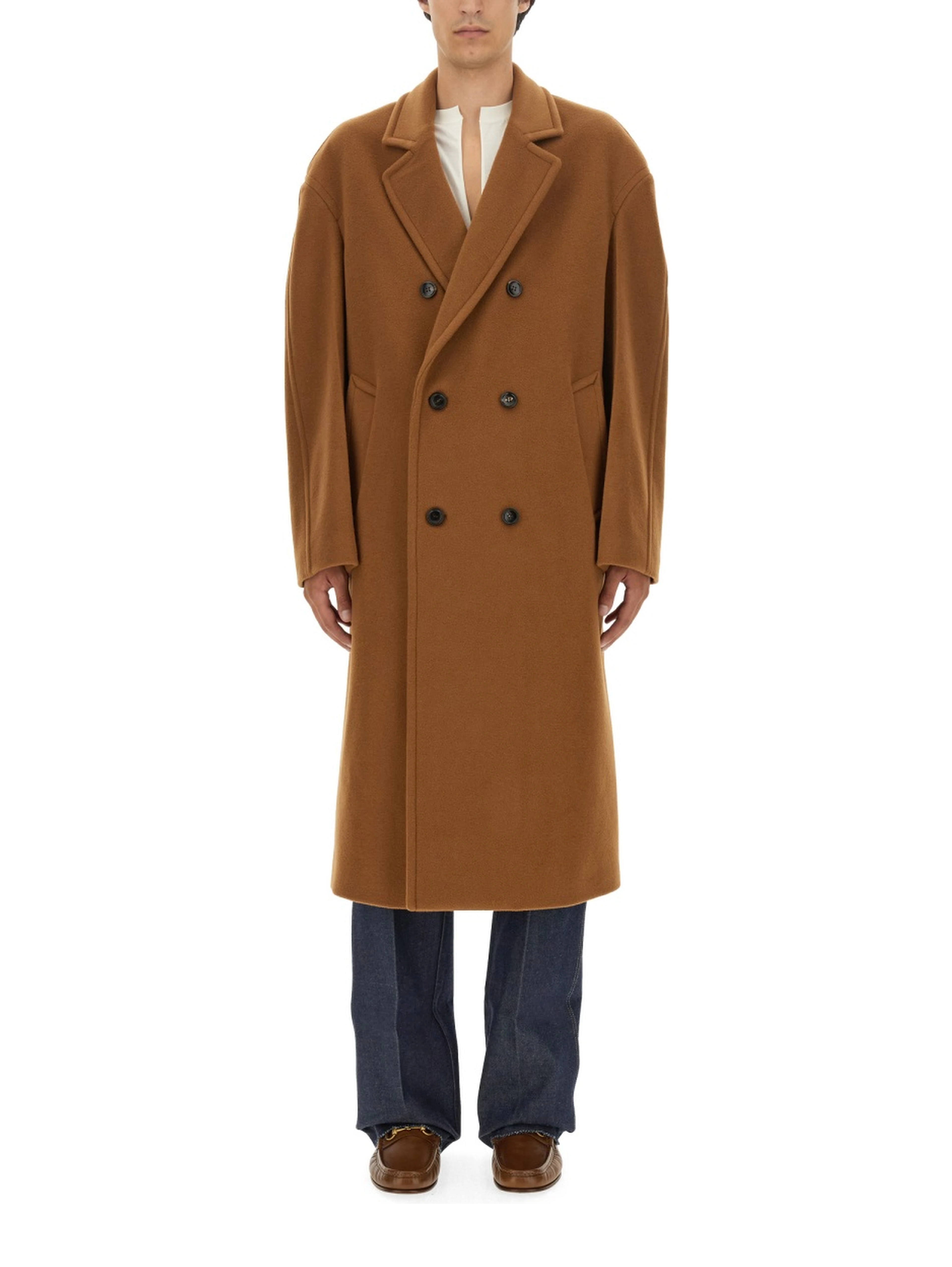DOUBLE-BREASTED COAT