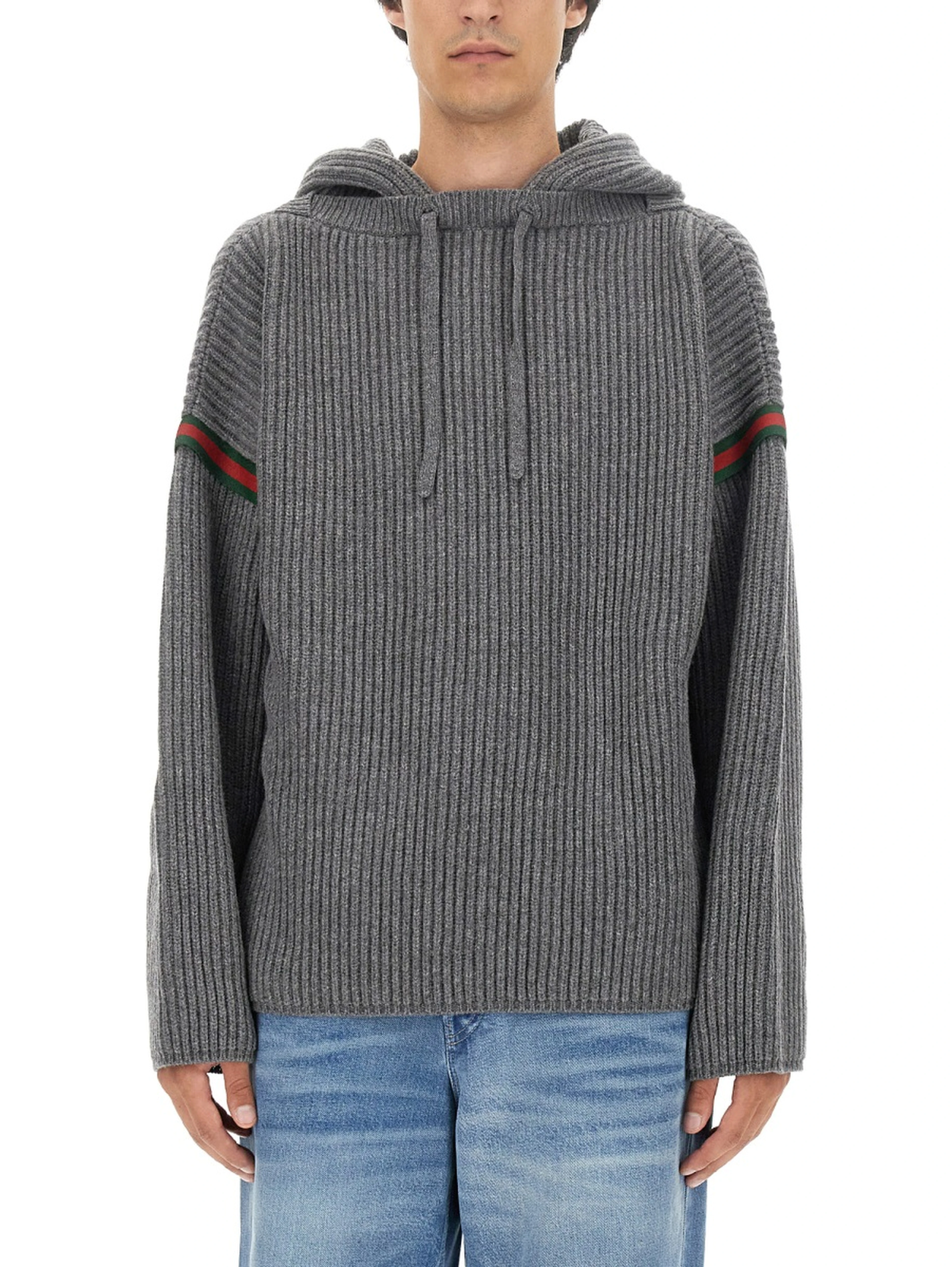 CASHMERE AND WOOL SWEATER