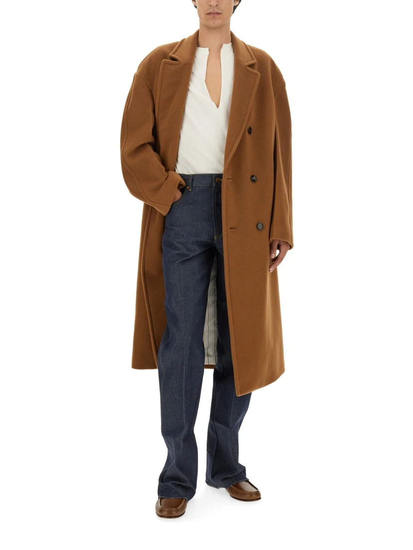 DOUBLE-BREASTED COAT