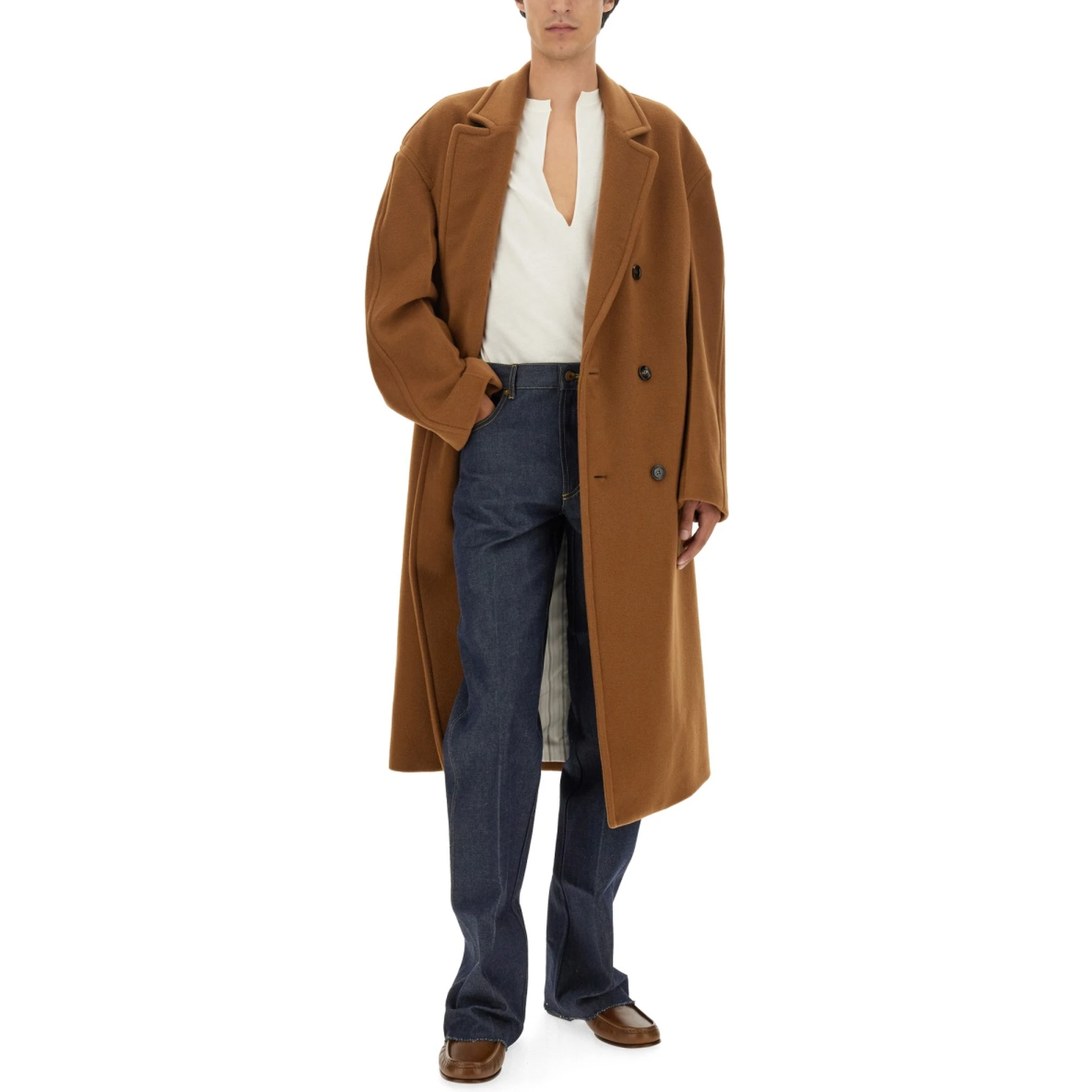 DOUBLE-BREASTED COAT