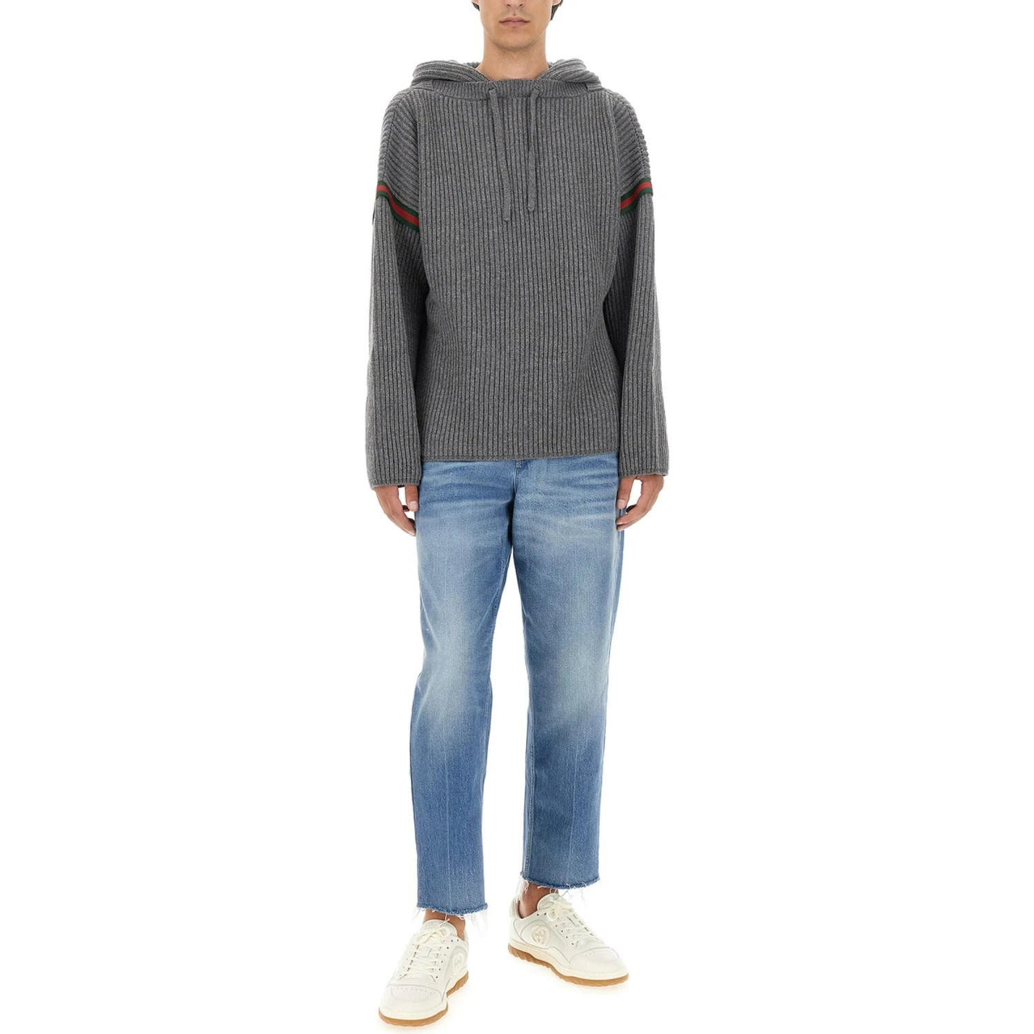 CASHMERE AND WOOL SWEATER